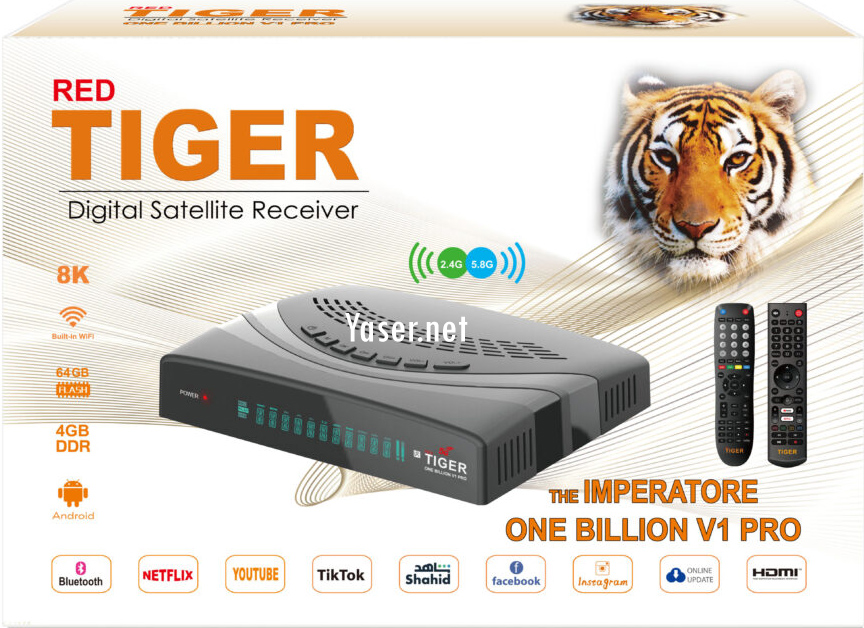 Tiger One Billion V1 Pro Android Satellite Receiver - Image 2
